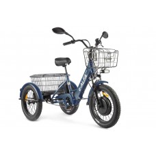 Электровелосипед GREEN CITY e-ALFA Trike (синий)