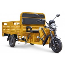 Электротрицикл Rutrike D4 Next 1800 60V1200W (Желтый)