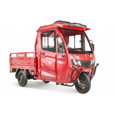 Электротрицикл Rutrike КАРГО Кабина 1500 60V1000W (Красный)