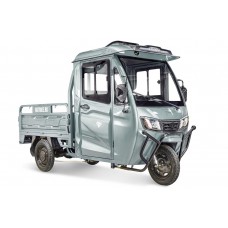 Электротрицикл Rutrike КАРГО Кабина 1500 60V1000W (Серый)