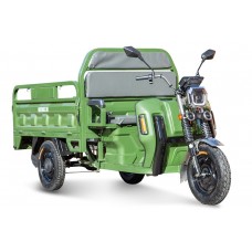 Электротрицикл Rutrike Маяк 1500 60V1000W (Темно-зеленый)