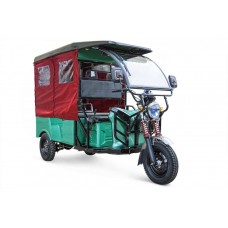 Электротрицикл Rutrike Рикша 60V1000W (Зеленый)