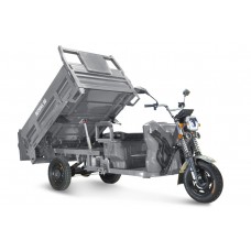 Электротрицикл Rutrike D5 1700 гидравлика (60V1200W) (Серый)