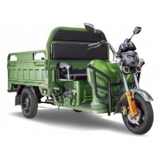 Электротрицикл Rutrike Гибрид 1500 60V1000W (Зеленый)