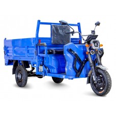 Электротрицикл Rutrike D5 1700 гидравлика (60V1200W) (Темно-синий матовый)