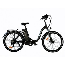 Электровелосипед Elbike Galant Big VIP 13 (бело-синий)