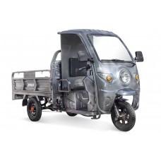 Электротрицикл Rutrike D4 КАБИНА 1800 60V1500W (Темно-серый)